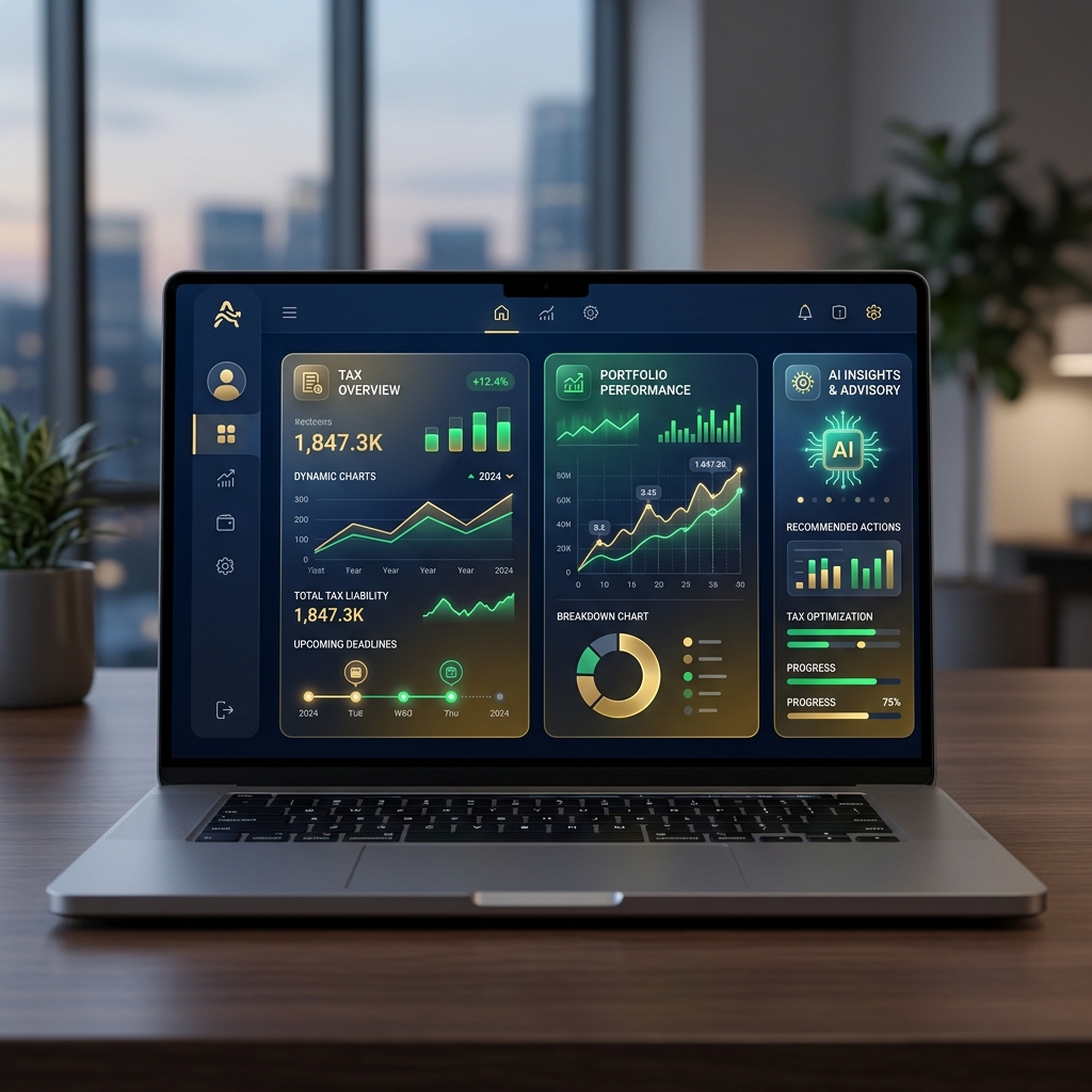 Elevate Tax Fintech Dashboard
